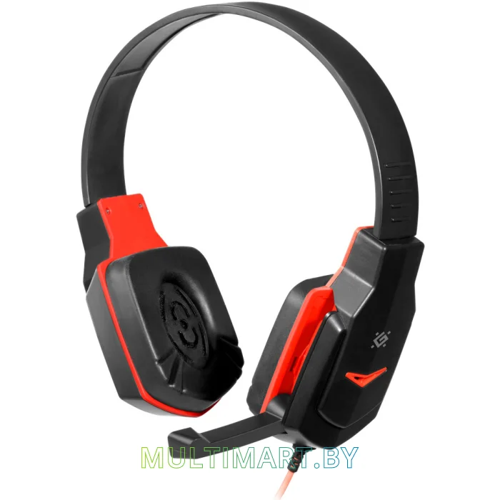 Наушники Defender Warhead G-320 (черный/красный)